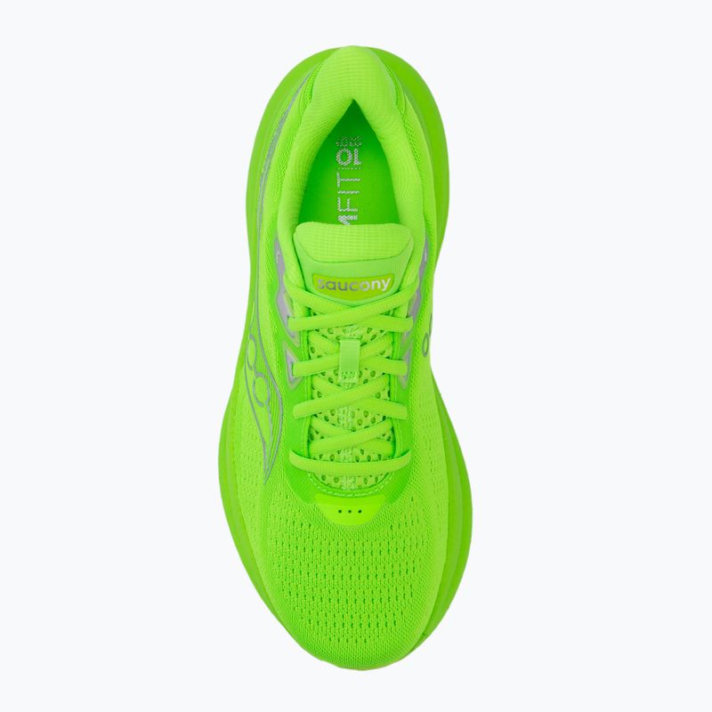 Vyriški bėgimo bateliai Saucony Triumph 23 slime/silver 5