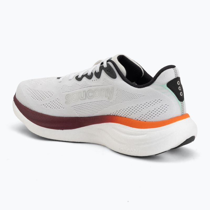 Vyriški bėgimo bateliai Saucony Ride 19 white/crimson 3