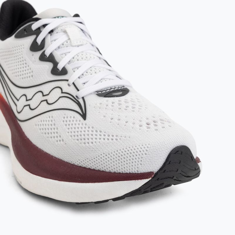 Vyriški bėgimo bateliai Saucony Ride 19 white/crimson 7