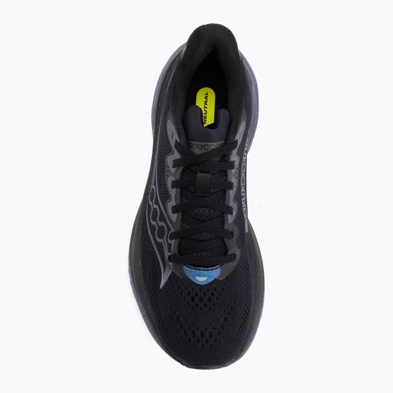 Vyriški bėgimo bateliai Saucony Ride 19 black/nightsky 5