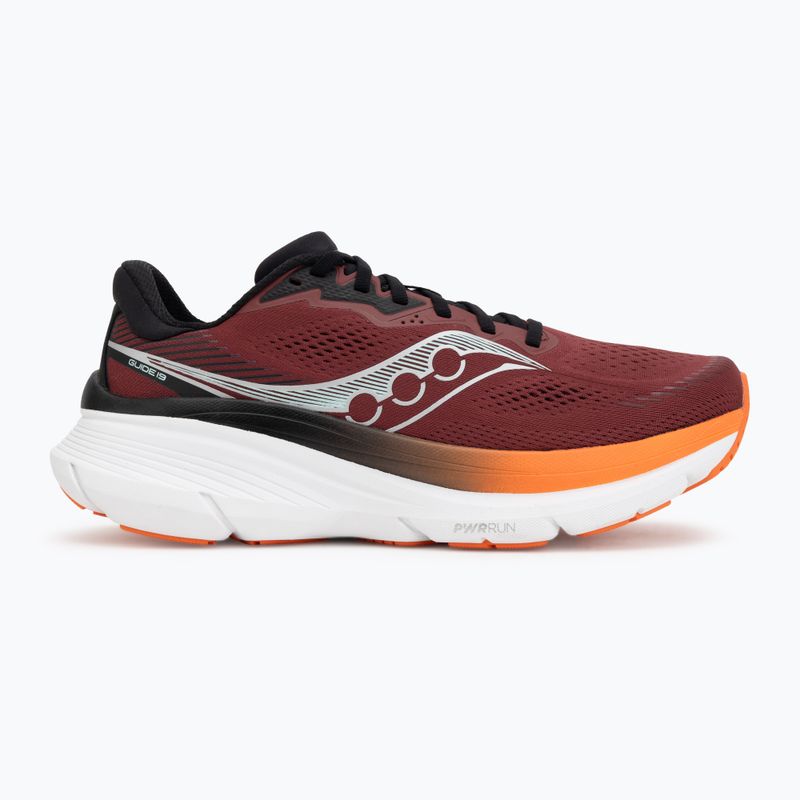 Vyriški bėgimo bateliai Saucony Guide 19 crimson/fire 2