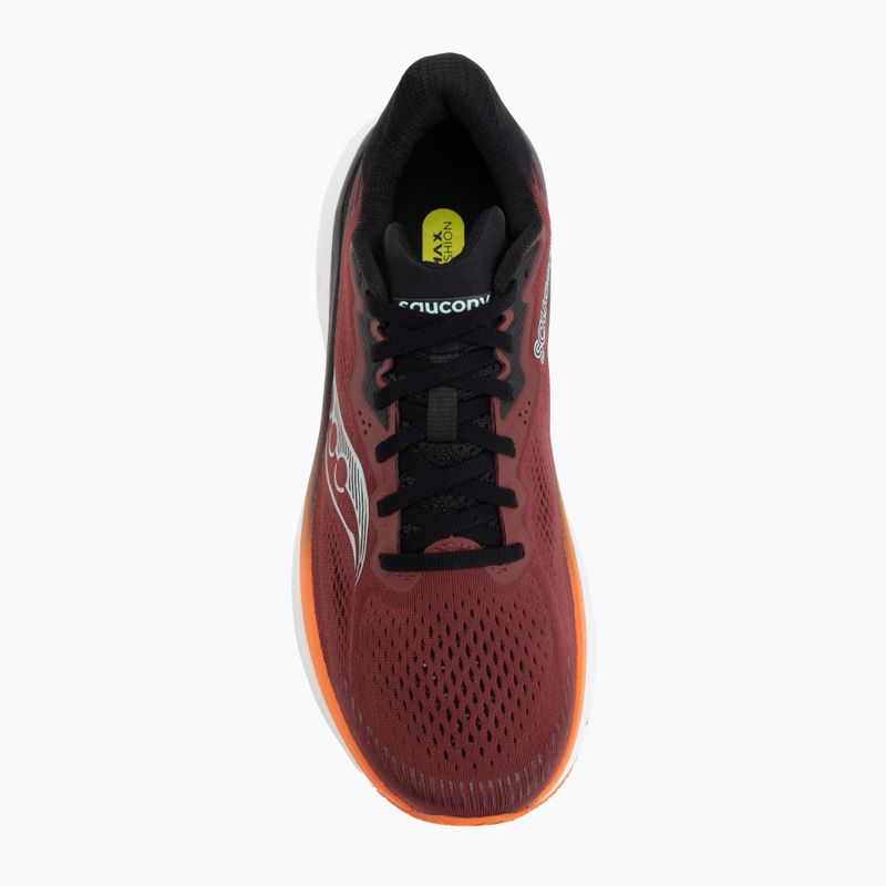 Vyriški bėgimo bateliai Saucony Guide 19 crimson/fire 5