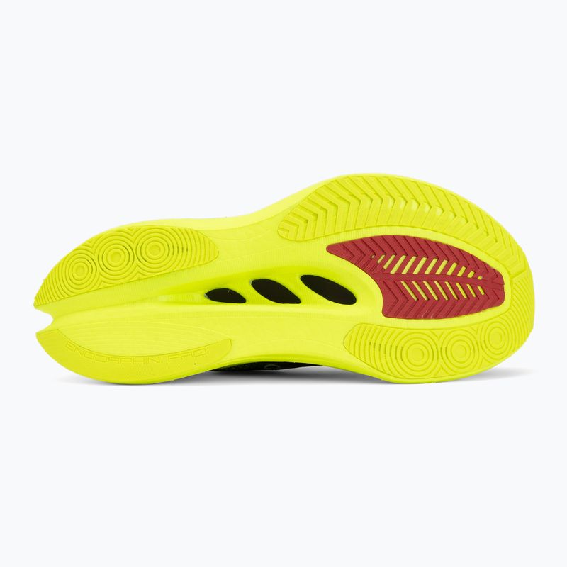 Vyriški bėgimo batai Saucony Endorphin Pro 5 citron/black 4