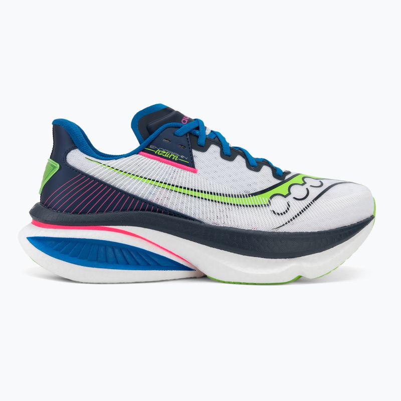 Vyriški bėgimo bateliai Saucony Endorphin Azura white/navy 2