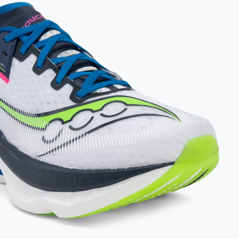 Vyriški bėgimo bateliai Saucony Endorphin Azura white/navy 7