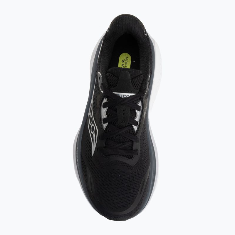 Moteriški bėgimo batai Saucony Hurricane 26 black/silver 5