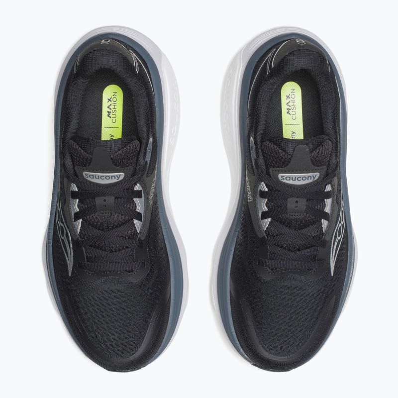 Moteriški bėgimo batai Saucony Hurricane 26 black/silver 6
