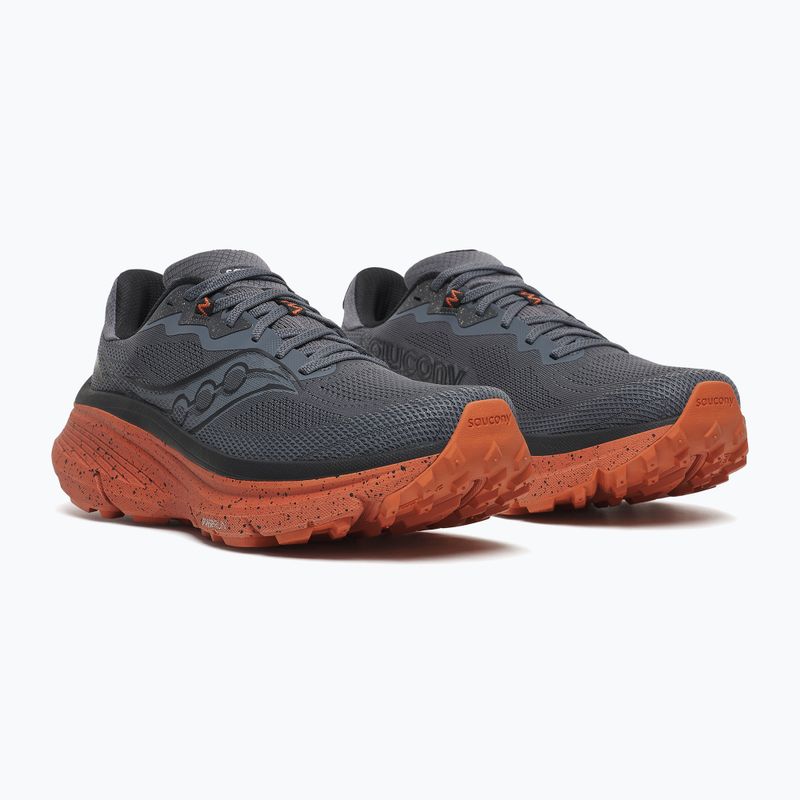 Vyriški bėgimo batai Saucony Guide Tr carbon/rust 3