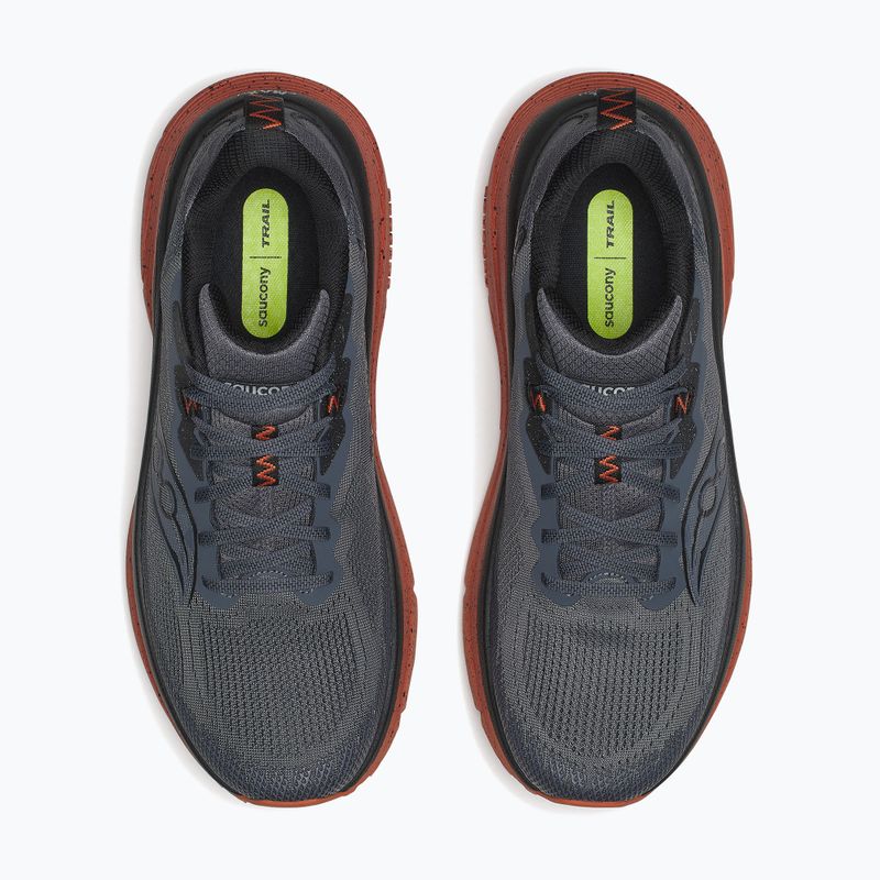 Vyriški bėgimo batai Saucony Guide Tr carbon/rust 5