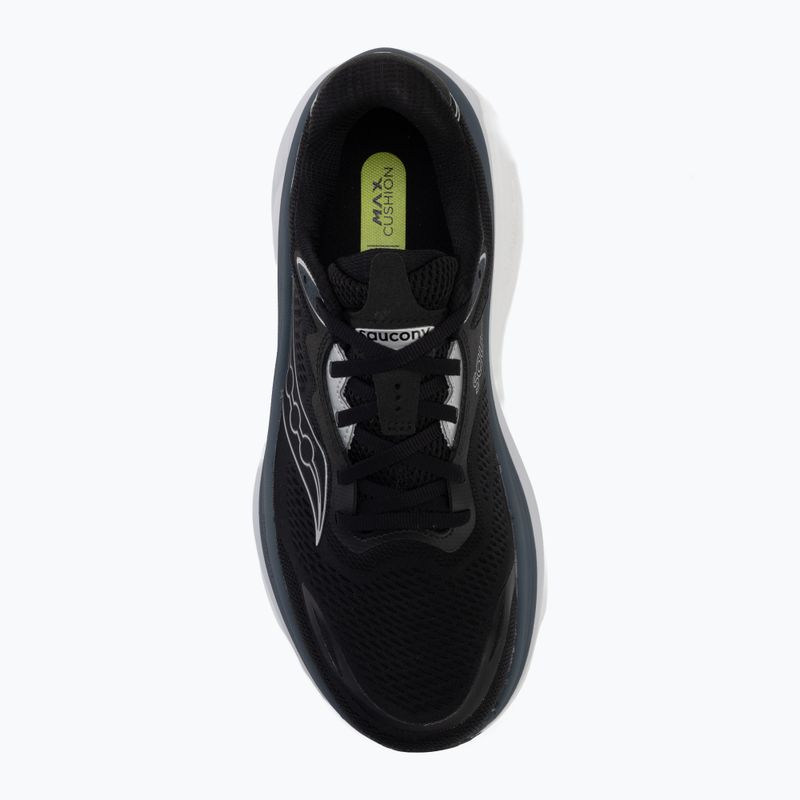 Vyriški bėgimo batai Saucony Hurricane 26 black/silver 5