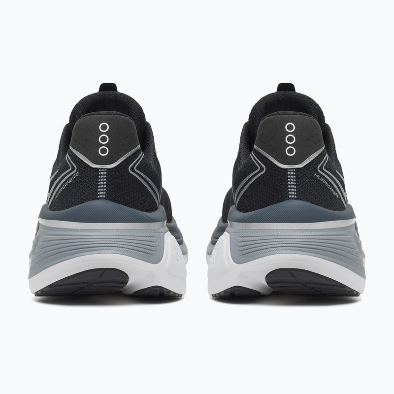 Vyriški bėgimo batai Saucony Hurricane 26 black/silver 4