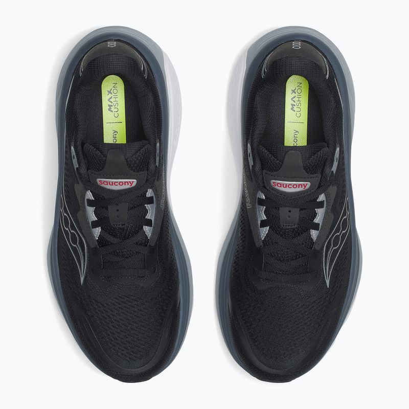 Vyriški bėgimo batai Saucony Hurricane 26 black/silver 6