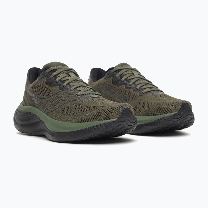 Vyriški bėgimo batai Saucony Ride 19 fatigue/black 3