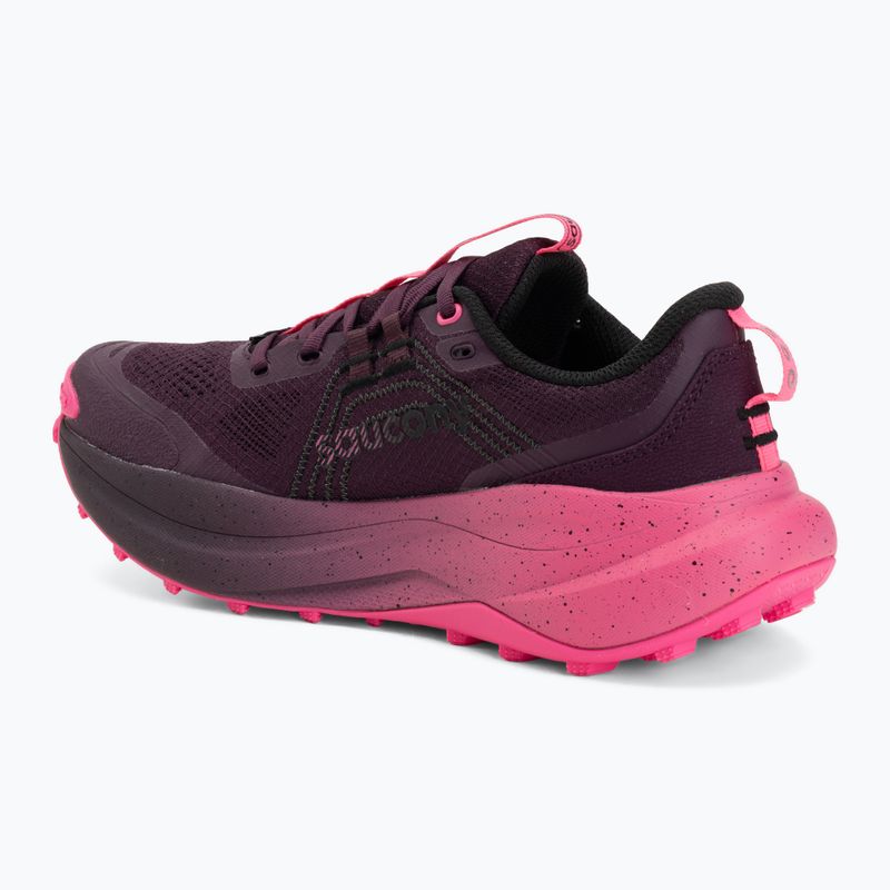 Moteriški bėgimo batai Saucony Xodus Ultra 4 eggplant/shock 3