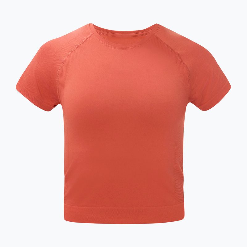 Moteriški jogos marškinėliai Sweaty Betty Athlete Crop Seamless Workout terrazzo red 6