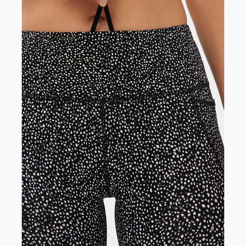 Moteriškos treniruočių tamprės Sweaty Betty Power Workout 7/8 black micro dot print 4