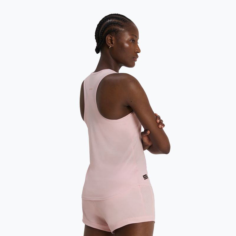 Moteriški bėgimo marškinėliai Saucony Stopwatch Singlet silk heather 3
