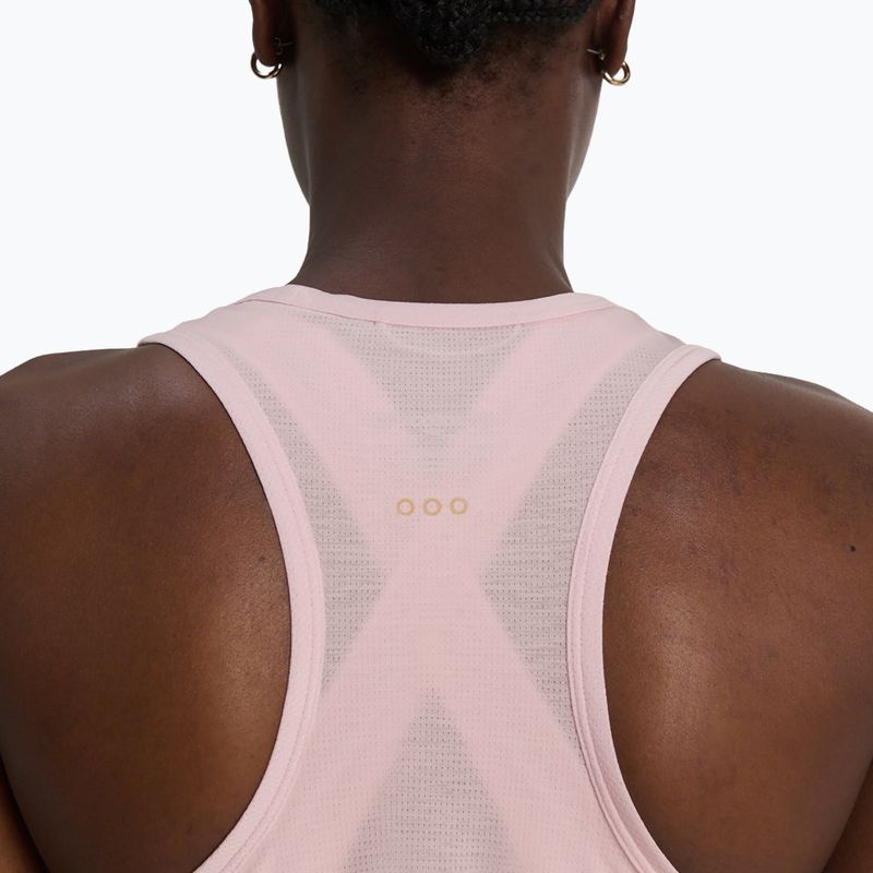 Moteriški bėgimo marškinėliai Saucony Stopwatch Singlet silk heather 4