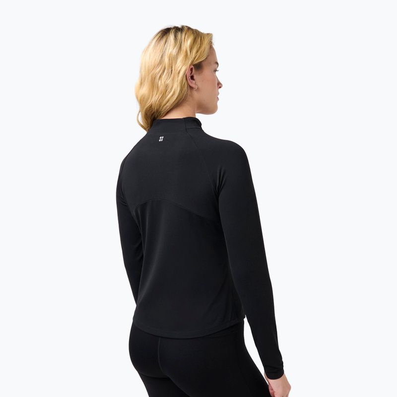 Moteriškas džemperis Sweaty Betty Ultimate Studio Zip Up black 3