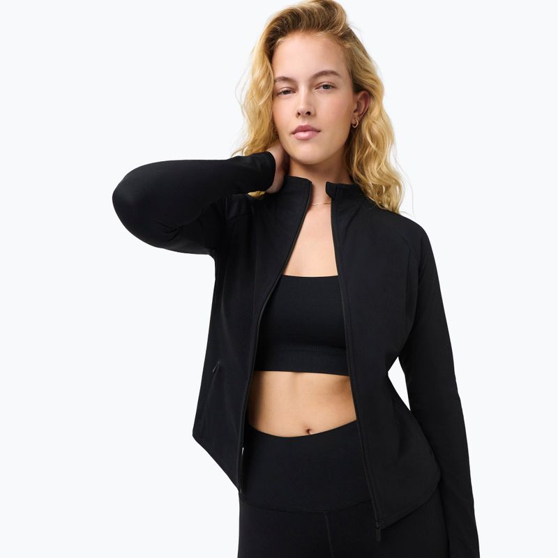 Moteriškas džemperis Sweaty Betty Ultimate Studio Zip Up black 4