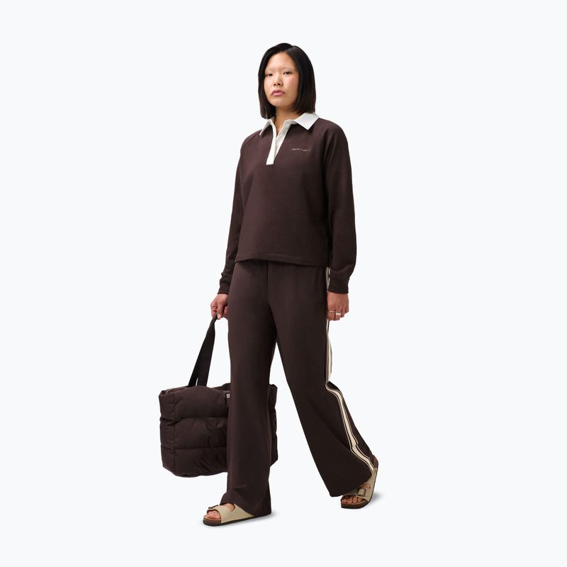 Moteriškas džemperis Sweaty Betty Revive Rugby espresso brown 2