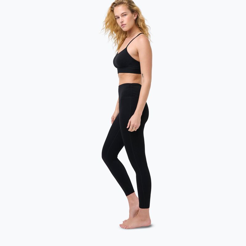Moteriškos treniruočių tamprės Sweaty Betty Ultimate Studio 7/8 Ruched black 2