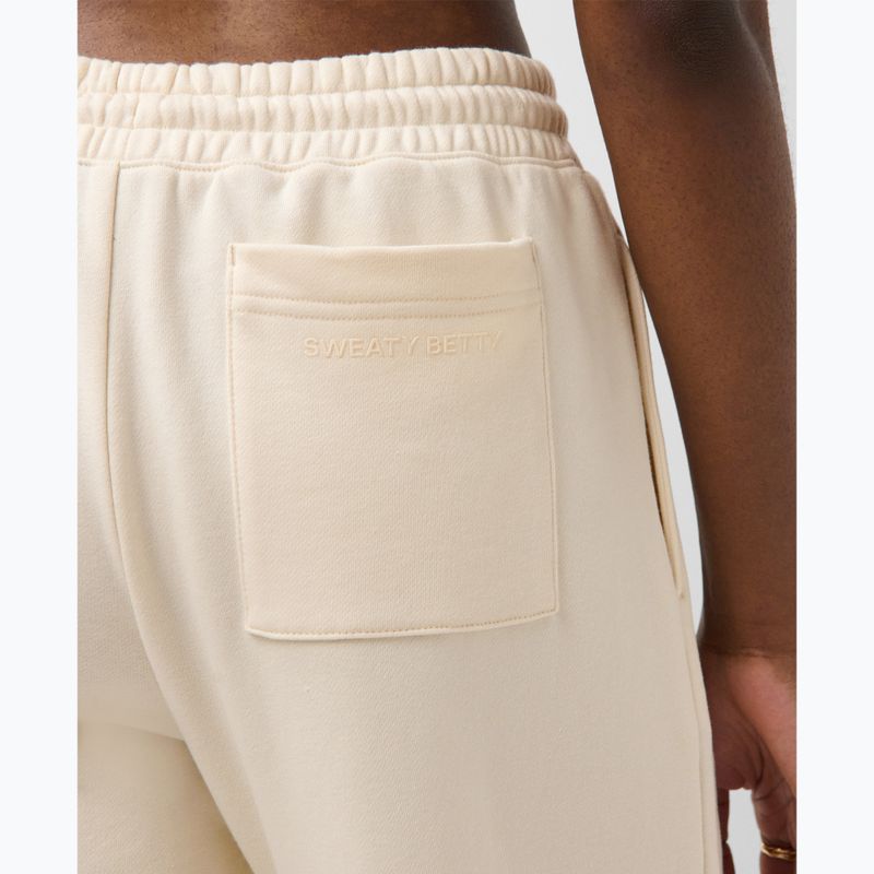Moteriškos treniruočių kelnės Sweaty Betty Revive Track ecru beige 5