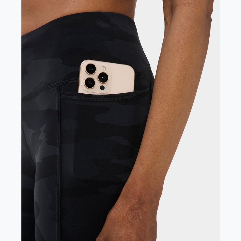 Moteriškos treniruočių tamprės Sweaty Betty Power Piping Workout 7/8 ultra black camo print 6