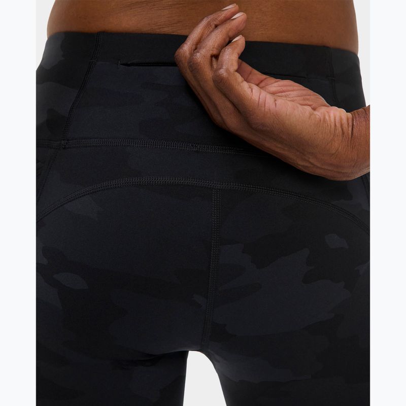 Moteriškos treniruočių tamprės Sweaty Betty Power Piping Workout 7/8 ultra black camo print 9