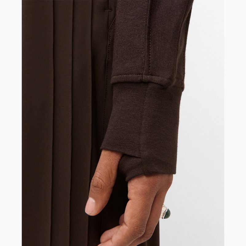 Moteriškas džemperis Sweaty Betty After Class Yoke Crop espresso brown 5