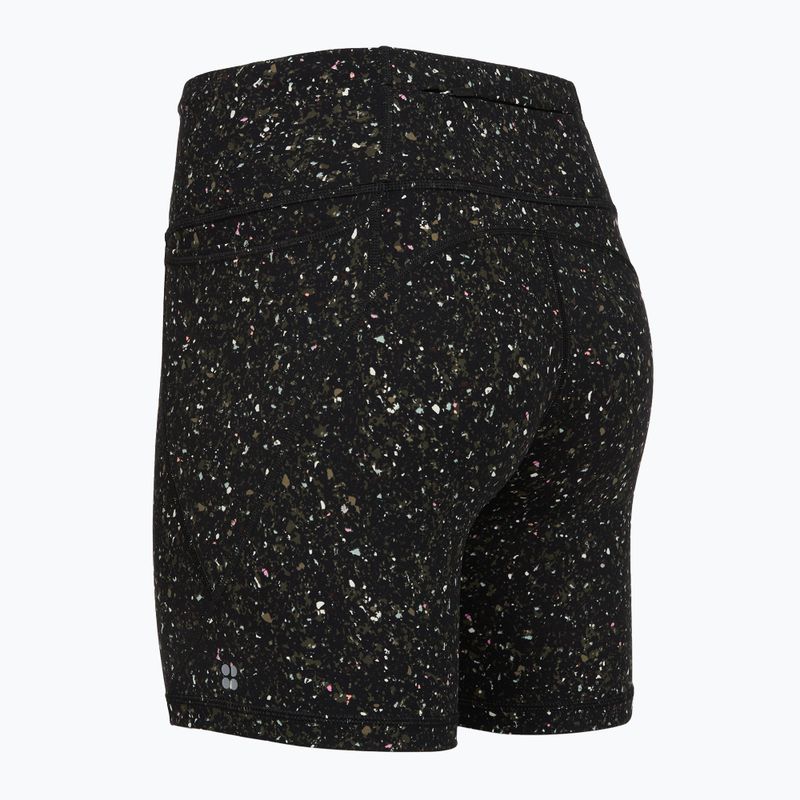 Moteriški treniruočių šortai Sweaty Betty Power 6" Biker green 10