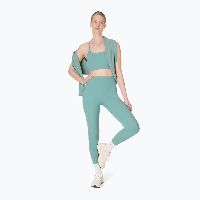 Moteriškos treniruočių tamprės Sweaty Betty Ultimate Studio Ribbed green 3