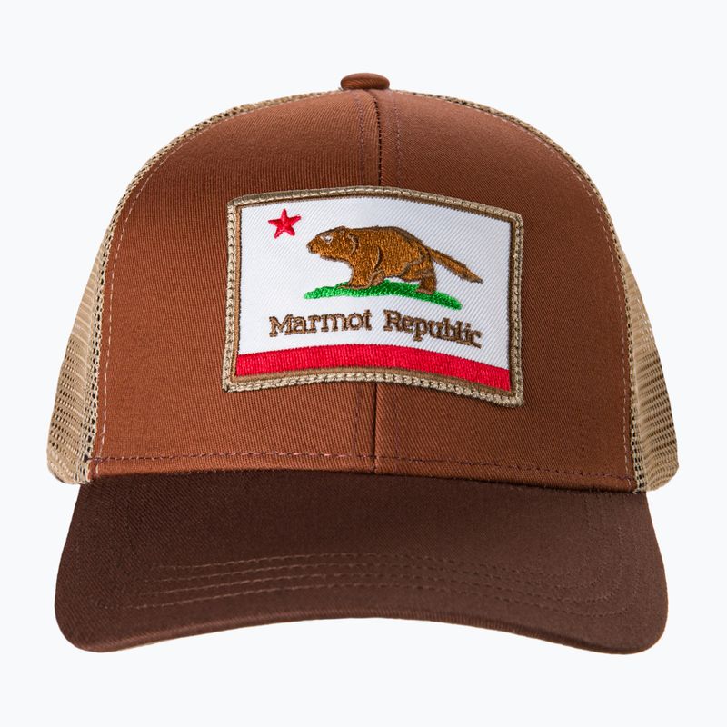 Marmot Retro Trucker vyriška beisbolo kepurė ruda 1641019685ONE 2