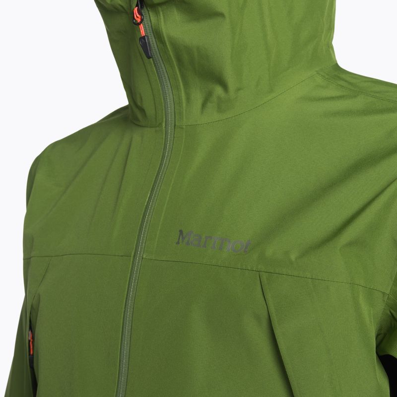 Vyriška striukė nuo lietaus Marmot Minimalist Pro Gore Tex green M12351 3