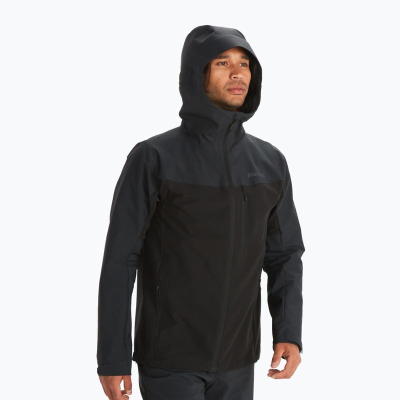 Vyriška Marmot ROM GORE-TEX Infinium Hoody softshell striukė juoda M12360001