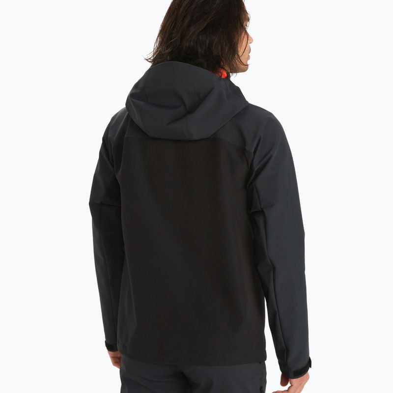 Vyriška Marmot ROM GORE-TEX Infinium Hoody softshell striukė juoda M12360001 2