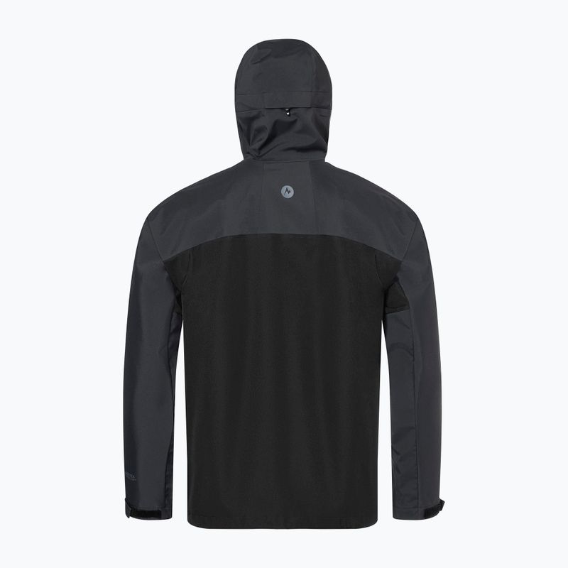 Vyriška Marmot ROM GORE-TEX Infinium Hoody softshell striukė juoda M12360001 6