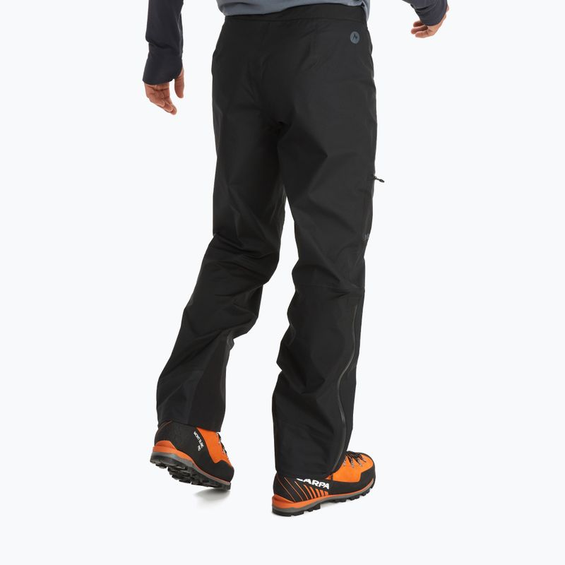 Marmot Mitre Peak Gore Tex vyriškos membraninės kelnės, juodos M12686 2