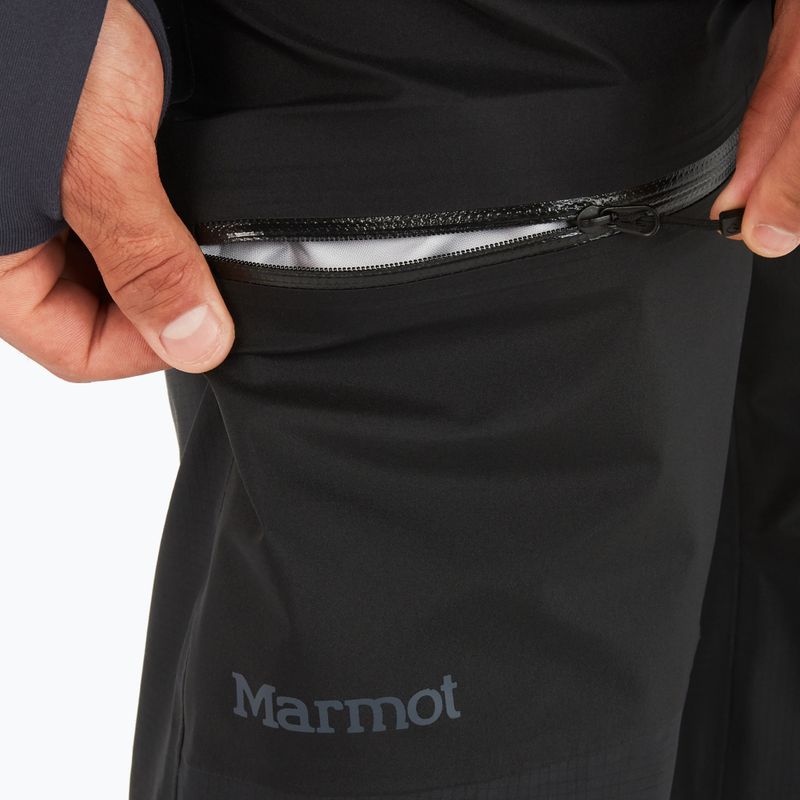 Marmot Mitre Peak Gore Tex vyriškos membraninės kelnės, juodos M12686 4