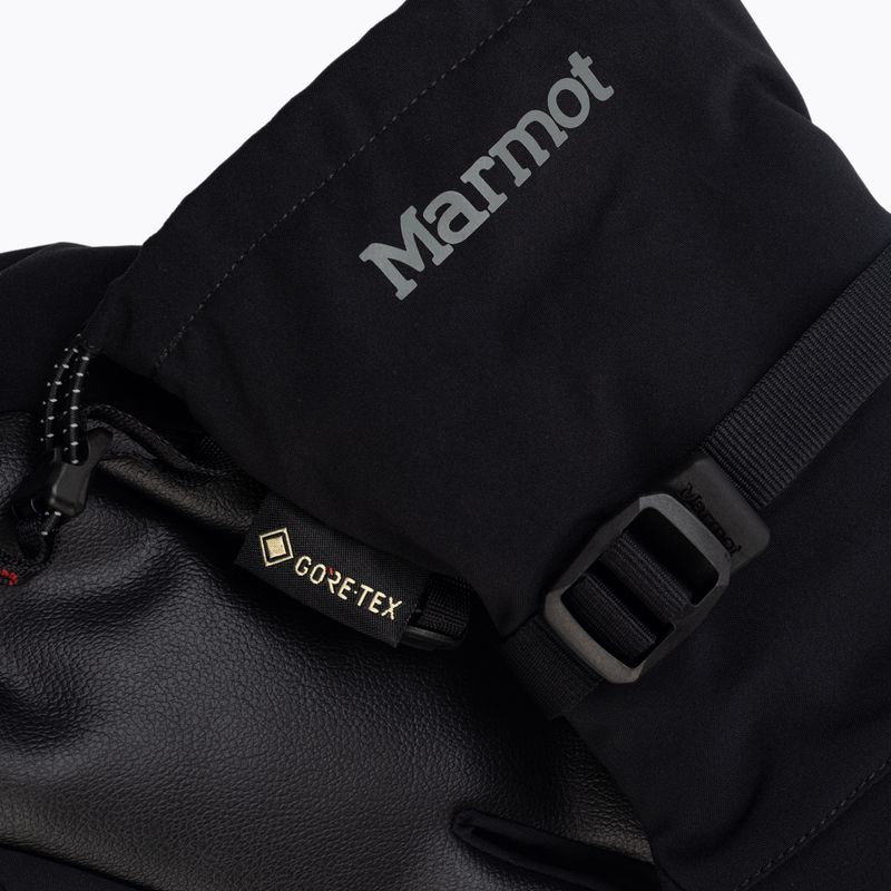 Marmot moteriškos slidinėjimo pirštinės Snoasis Gore Tex black 82930 4