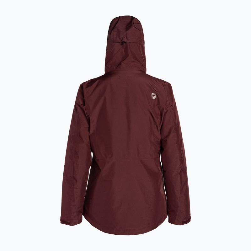 Marmot Minimalist Gore Tex moteriška striukė nuo lietaus kaštoninė 35810 2