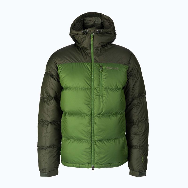 Vyriška pūkinė striukė Marmot Guides Down Hoody green 73060