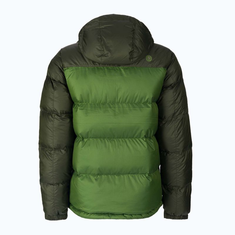 Vyriška pūkinė striukė Marmot Guides Down Hoody green 73060 2