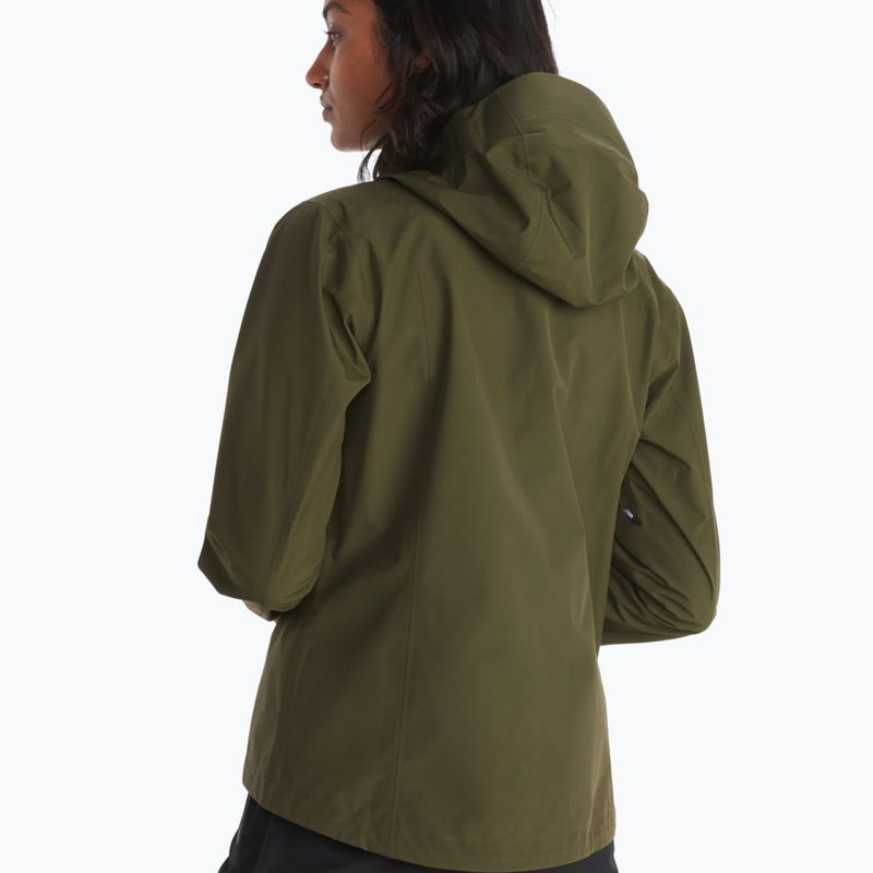 Marmot Minimalist Pro Gore Tex moteriška striukė nuo lietaus žalia M12388 6