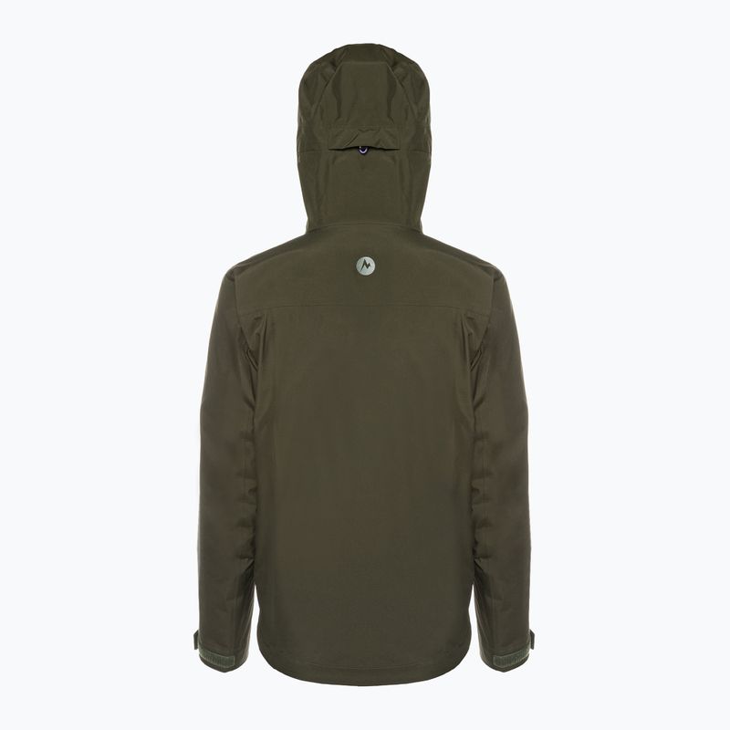 Marmot Minimalist Pro Gore Tex moteriška striukė nuo lietaus žalia M12388 2
