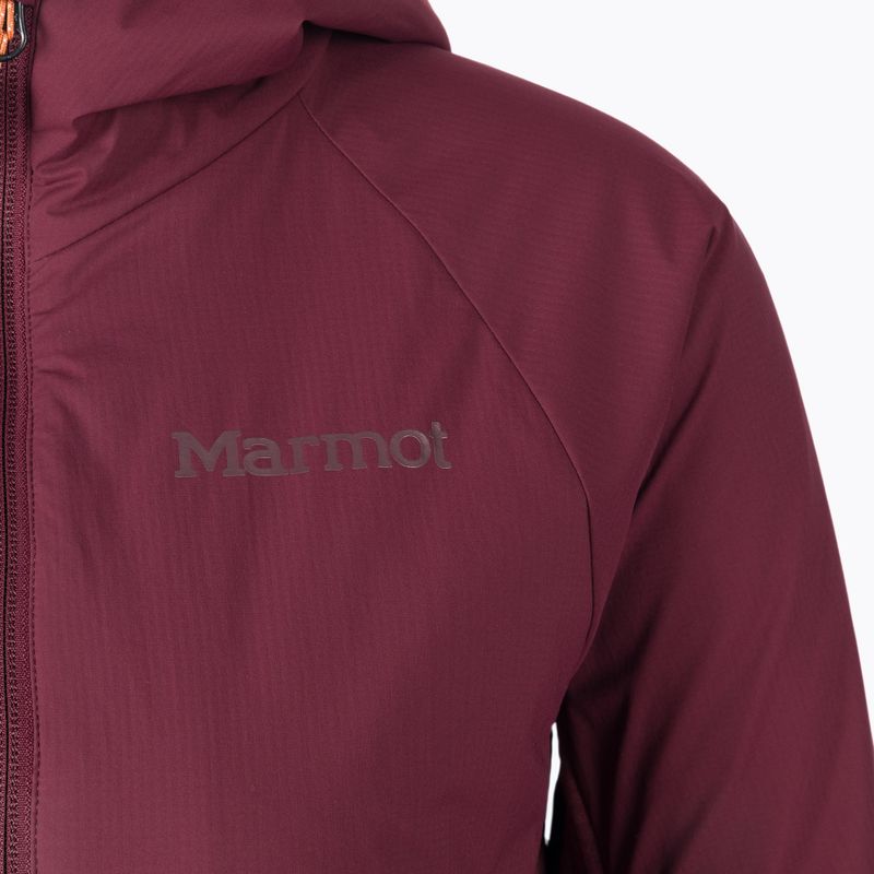 Marmot Novus Lt Hybrid Hoody moteriška striukė maroon M12396 3