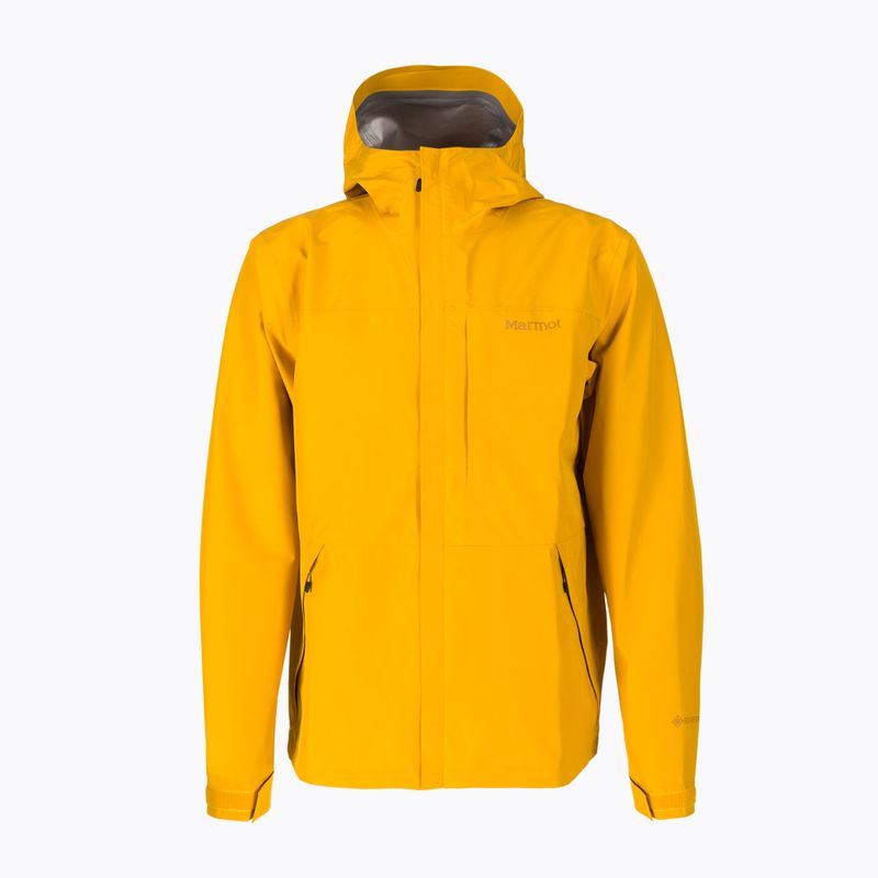 Vyriška striukė nuo lietaus Marmot Minimalist Gore Tex geltonos spalvos M12681