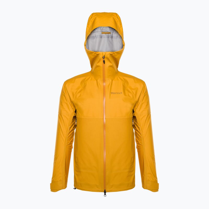 Vyriška Marmot Mitre Peak Gore Tex trekingo striukė geltona M12685 2