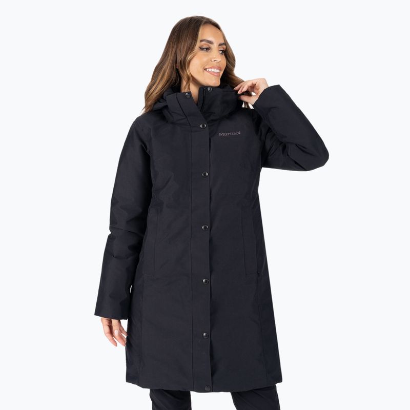 Moterų mackintosh Marmot Chelsea Coat black M13169