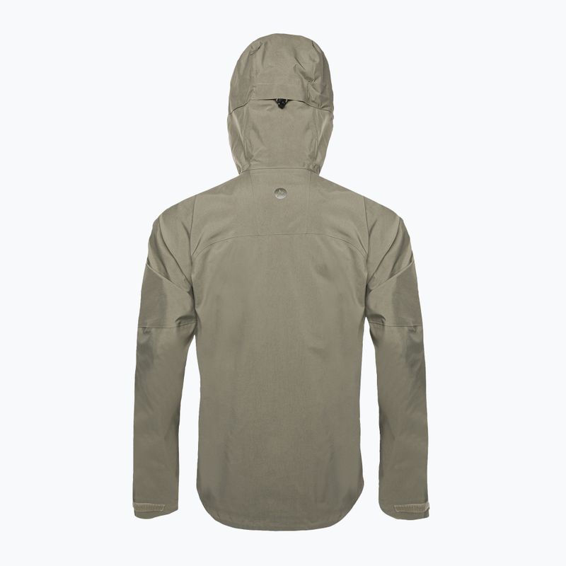 Vyriška Marmot Alpinist GORE-TEX pilka striukė nuo lietaus M1234821543 2